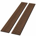 Ejoy Acoustic Vinyl Wall Cladding Siding Board, 12.6 x 106 x 0.8, 2PK LACP_011